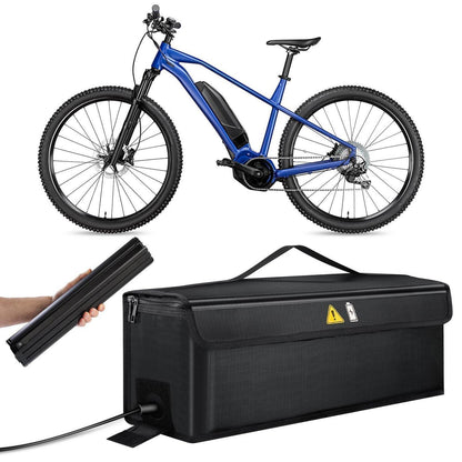 Ebike Akku Tasche Wasserdicht & Feuerfest – Schutzhülle für E-Bike Akku