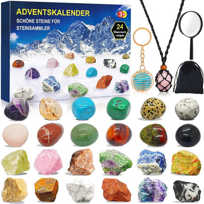 Adventskalender 2026 Kinder Edelsteine Kristalle Mädchen