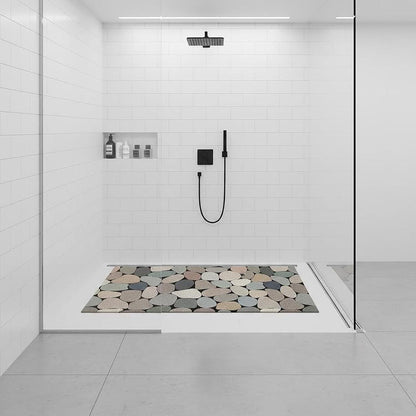 Rutschfeste Duschmatte 100x150 cm – Weich, Komfortabel & Zuschneidbar