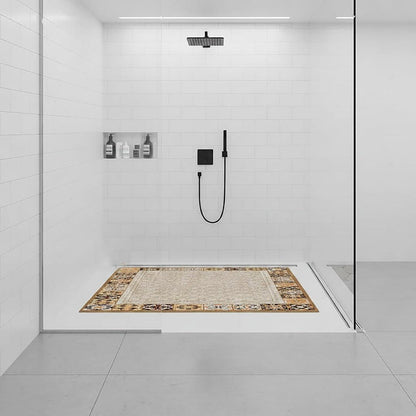 Rutschfeste Duschmatte 100x120 cm – Weich & Komfortabel
