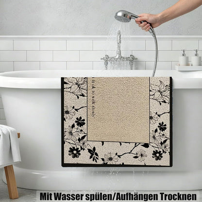 Rutschfeste Duschmatte 60x100 cm – Weich, Komfortabel & Zuschneidbar