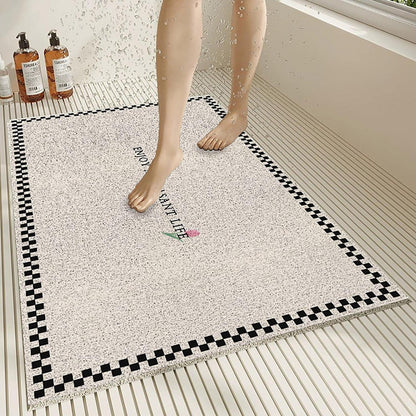 Rutschfeste Duschmatte 100x120 cm – Weich, Komfortabel & Zuschneidbar