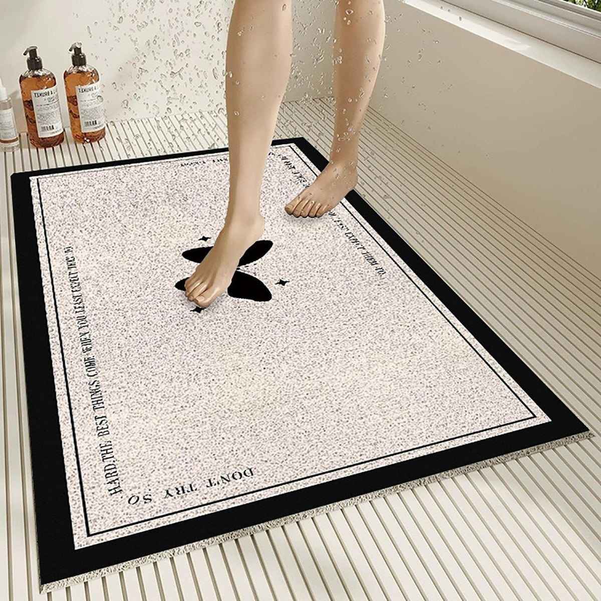 Rutschfeste Duschmatte 100x100 cm – Modern & Komfortabel