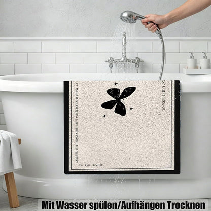 Rutschfeste Duschmatte 100x120 cm – Weich, Komfortabel & Zuschneidbar