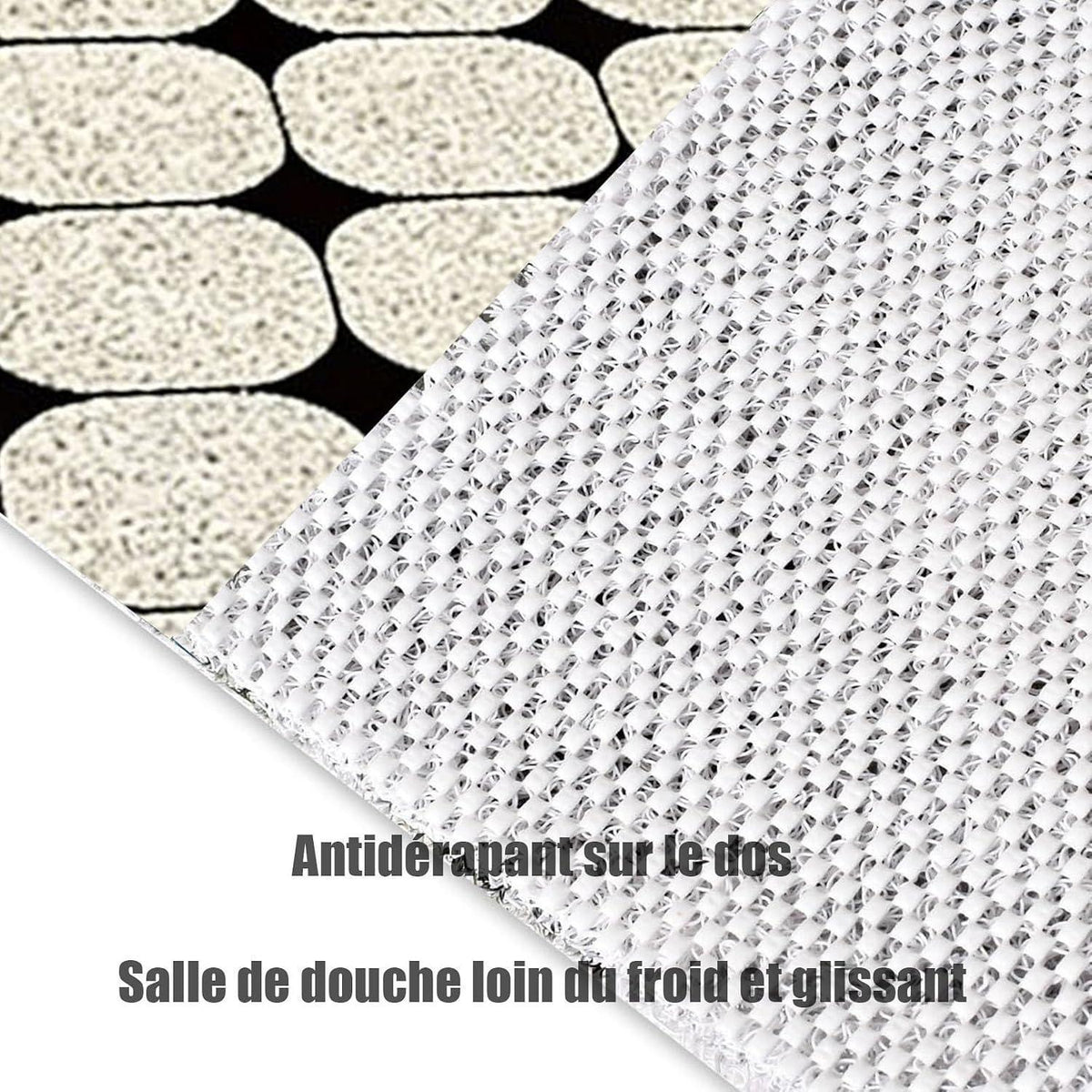 Rutschfeste Duschmatte 100x100 cm – Weich, Komfortabel & Antirutsch
