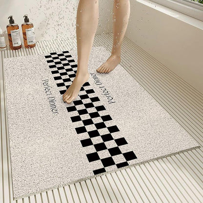 Rutschfeste Duschmatte 100x150 cm – Weich, Modern & Zuschneidbar