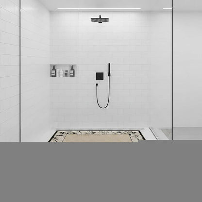 Rutschfeste Duschmatte 90x120 cm – Weich, Komfortabel & Zuschneidbar