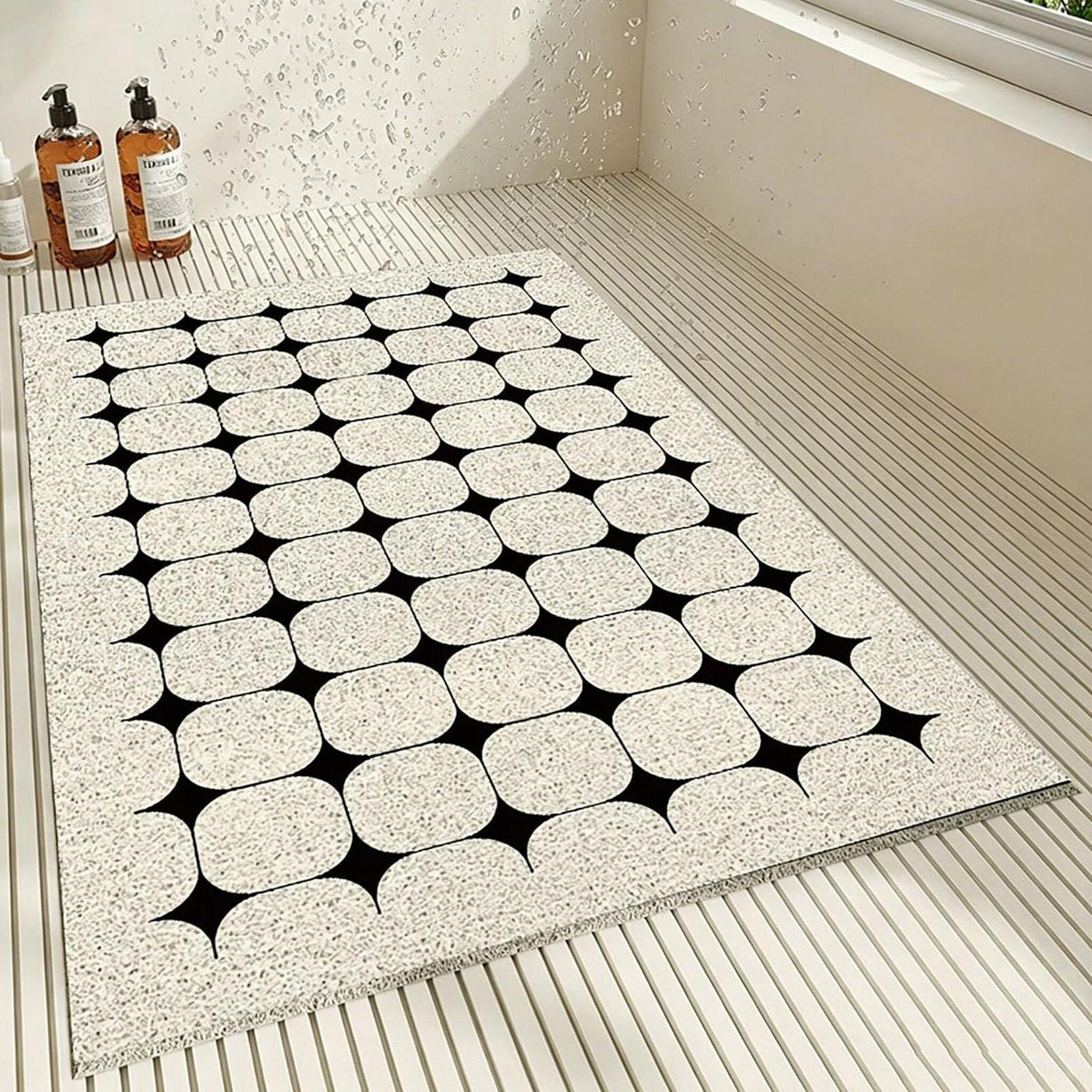 Rutschfeste Duschmatte 100x120 cm – Weich, Komfortabel & Zuschneidbar