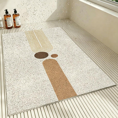 Rutschfeste Duschmatte 100x150 cm – Weich, Komfortabel & Zuschneidbar