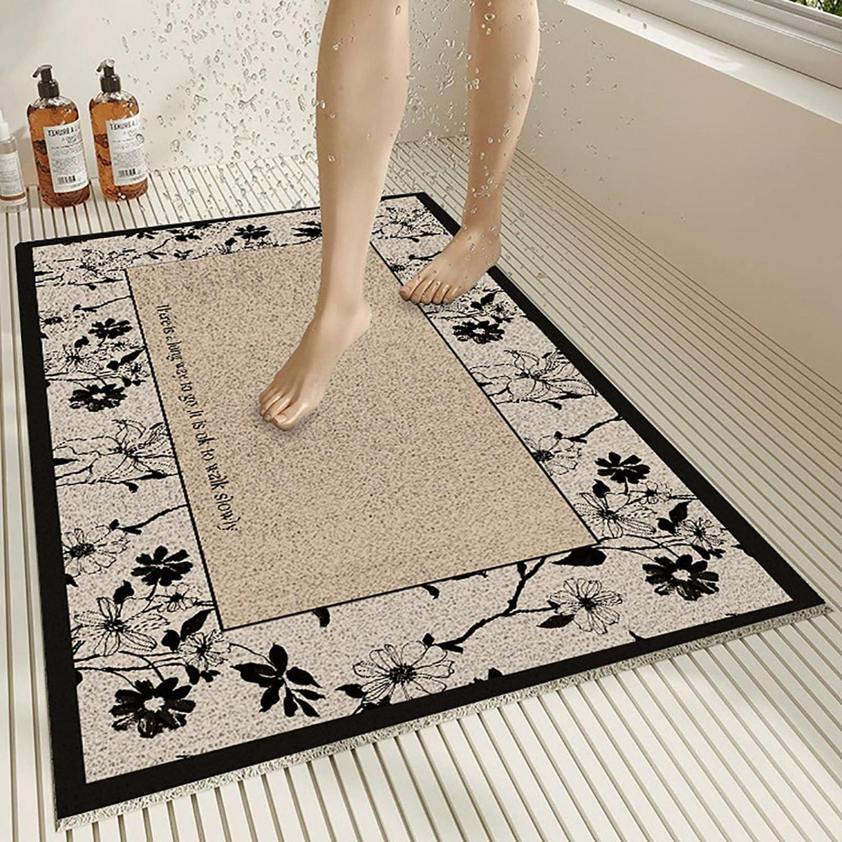Rutschfeste Duschmatte 100x100 cm – Weich, Komfortabel & Schnell Trocknend