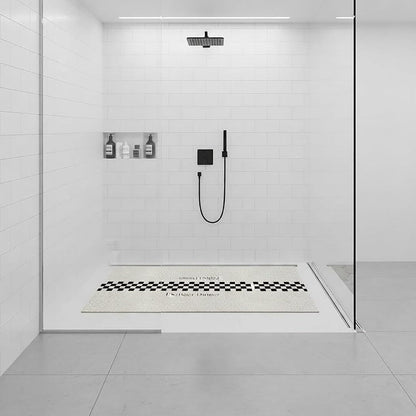 Rutschfeste Duschmatte 90x120 cm – Modern & Komfortabel
