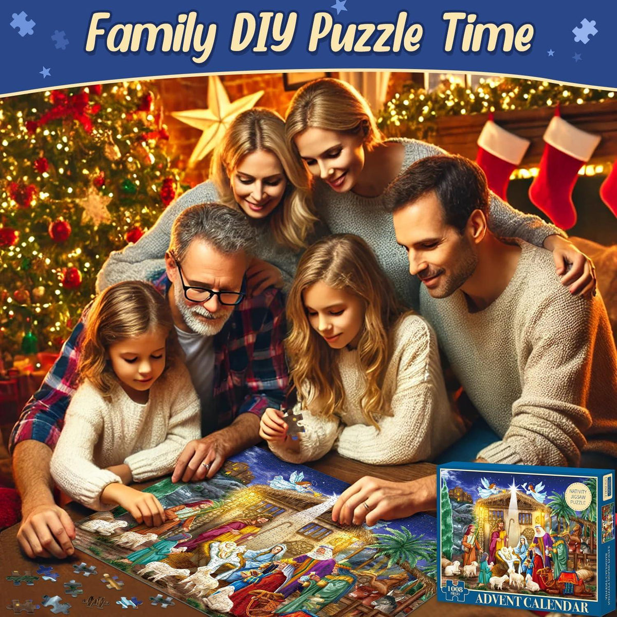Adventskalender Puzzle für Jungen 2022 Weihnachtskalender