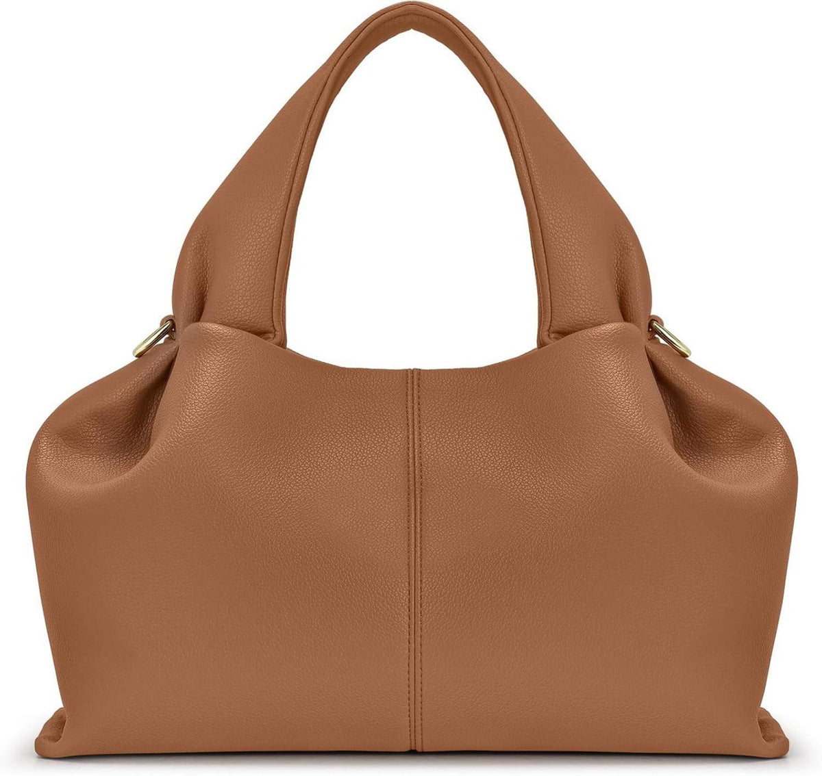 Elegante Knödel-Handtasche PU Leder Umhängetasche Crossbody