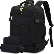 Handgepäck Rucksack Reiserucksack 40L Laptop Schwarz