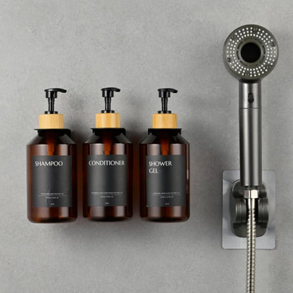 3x Seifenspender Wandmontage 500ml – Bohren Frei
