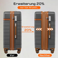 ABS Hartschalen Koffer 4 Rollen TSA Schloss