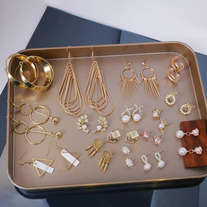 Schmuck Adventskalender 2026 Frauen Geschenke Ohrringe