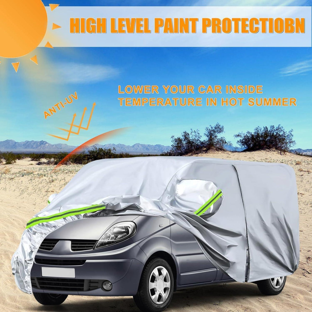 Auto Abdeckung für Renault Trafic 2010-2023 SWB – Allwetterschutz