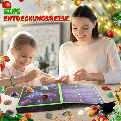 Adventskalender 2026 Kristalle Kinder Jungen Mädchen