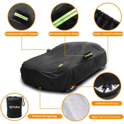 Autoabdeckung Jeep Wrangler 4-Türer 2007-2024 Wasserdicht