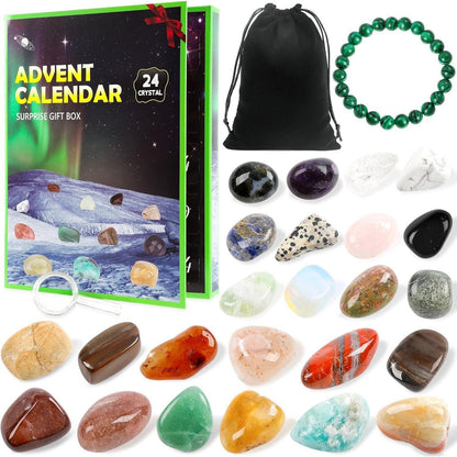 Adventskalender 2026 Edelsteine 24 Tage Mädchen Jungen