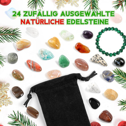 Adventskalender 2026 Edelsteine 24 Tage Mädchen Jungen