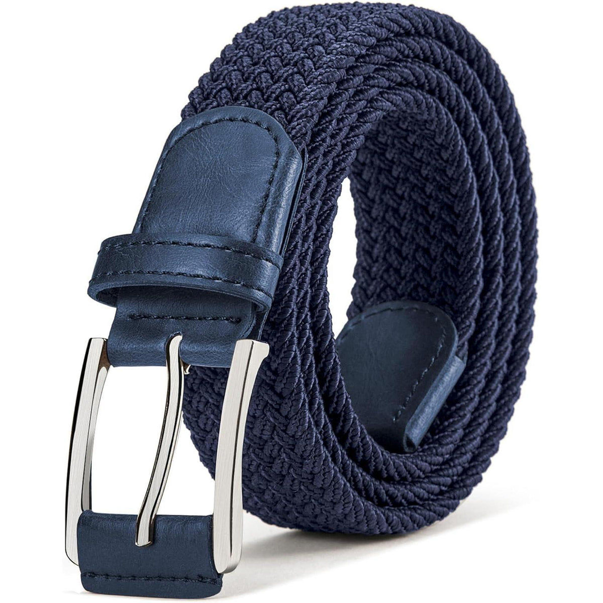 Flechtgürtel Herren Stretchgürtel verstellbar Antique Blue