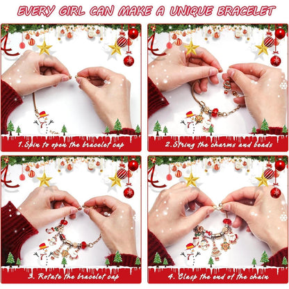 DIY Weihnachtsarmband Adventskalender für Kinder 2026