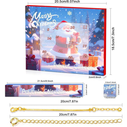 Adventskalender Armband Bastelset Mädchen Weihnachts