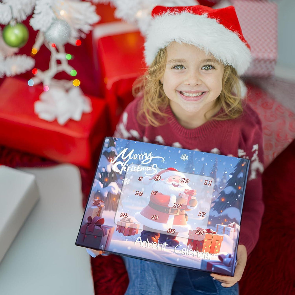 Adventskalender für Mädchen mit DIY Armband Bastelset 2024