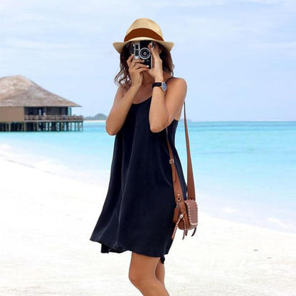 Damen Panama Hut mit breiter Krempe – Strohhut für Sommer & Strand