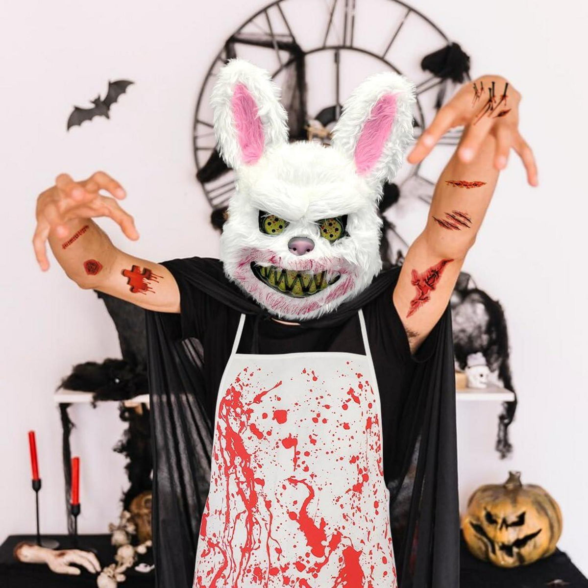 Horror-Kaninchen Halloween-Kostüm