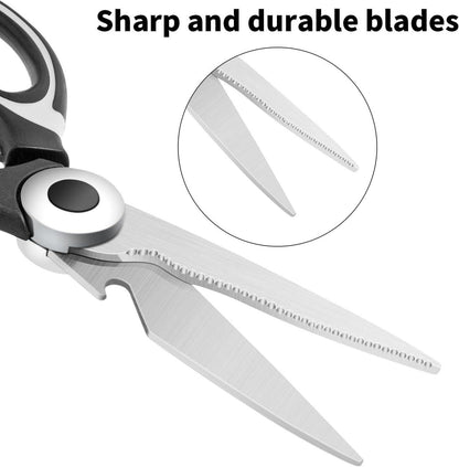 Küchenschere Edelstahl Mehrzweckschere 5 Klingen Set