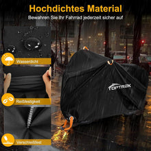 Toptrek Fahrradabdeckung 2 Fahrräder Wasserdicht 210D