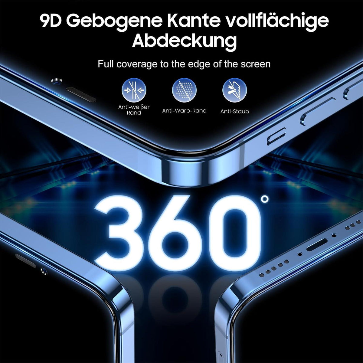 Panzerfolie für iPhone 12 Pro/12 - Automatische