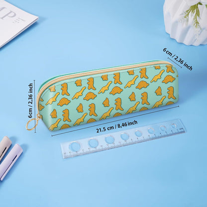 PU-Federmäppchen Etui aus PU Leder groß Kosmetik Organizer
