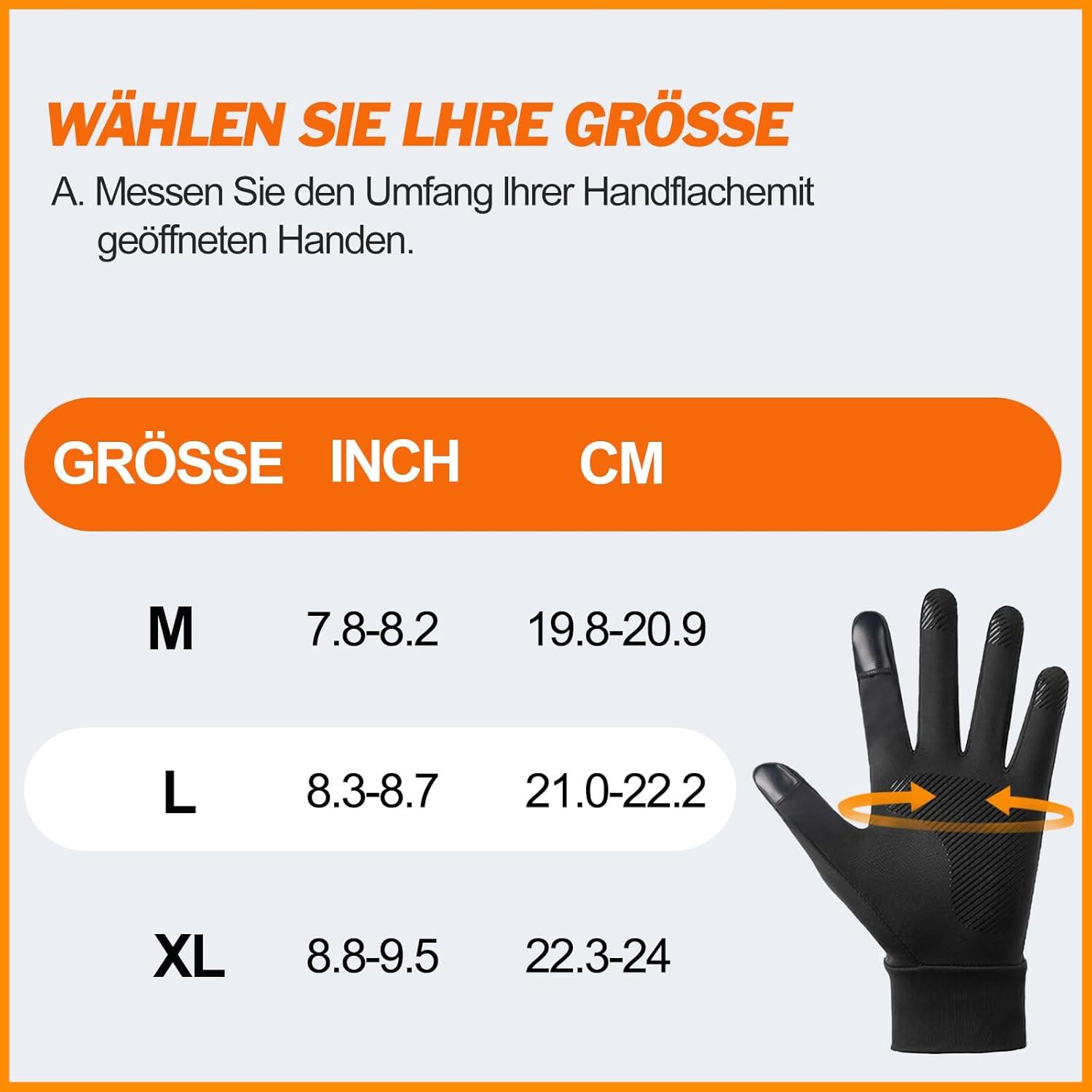 Warme Winter Handschuhe Herren Damen Touchscreen Rutschfes Thermo