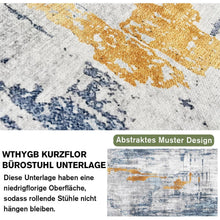 Bodenschutzmatte für Bürostuhl Hartböden 90x150cm rutschfest