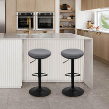 Barhocker 2er Set Höhenverstellbar Drehbare Barstühle