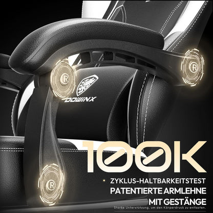Dowinx Gaming Stuhl - Ergonomischer Racing Gamer Chair mit