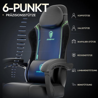 Dowinx Gaming Stuhl Racing Gamer Ergonomischer Sessel