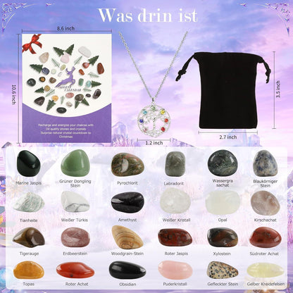 Adventskalender 2026 mit hochwertigen Kristallen