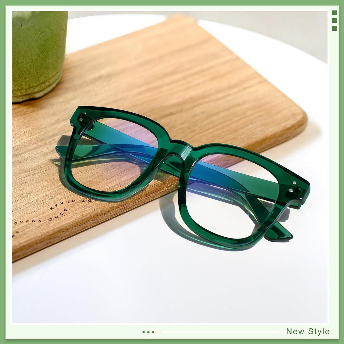 Blaulichtfilter Brille Damen Übergroß – Computer & Gaming Brille