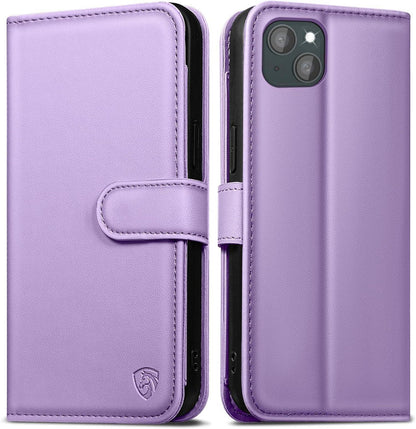 iPhone 13 Flip Handyhülle mit RFID Blocker & Kartenfächern