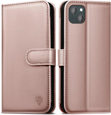 Handyhülle iPhone 14 Klapphülle mit Kartenfächer RFID Blocker