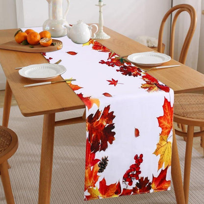 Herbst Tischläufer Ahornblatt 180x40 cm