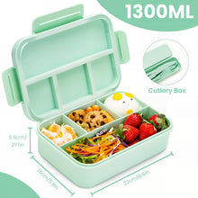 Bugucat Brotdose Kinder Lunchbox Bento Box mit Fächern