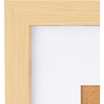 3er-Set Bilderrahmen 40x60cm MDF Acrylglas Holzfarben Home