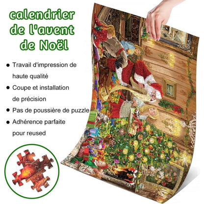 Adventskalender 2026 Puzzle Weihnachtsschmuck 1000 Teile
