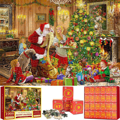 Adventskalender Puzzle 1000 Teile Weihnachtskalender